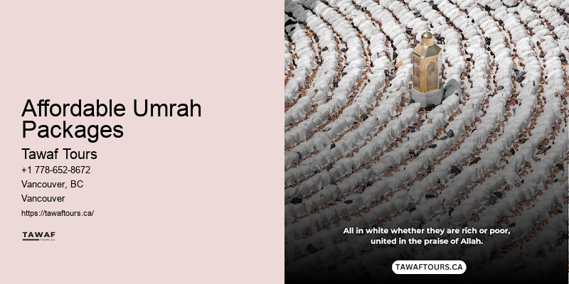 Vancouver Umrah Travel Assistance