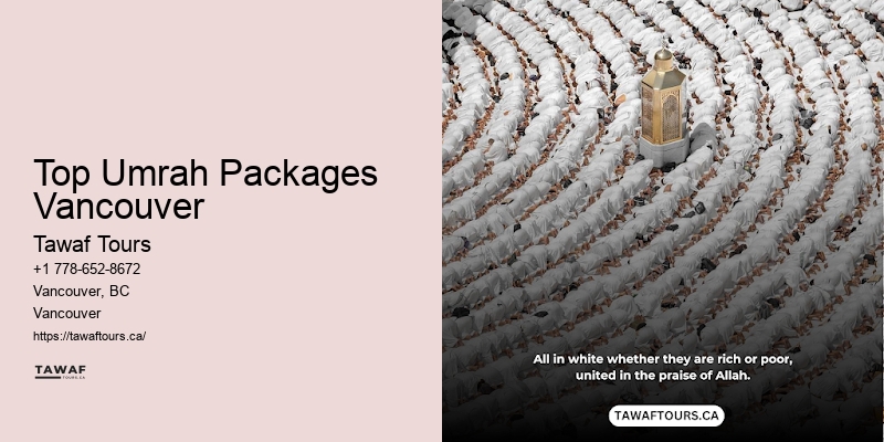 Affordable Umrah Packages from Vancouver
