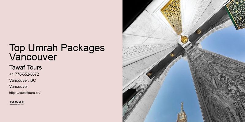 Umrah Packages from Vancouver deals