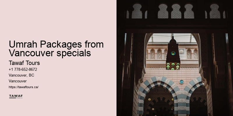 Vancouver to Mecca Umrah flights