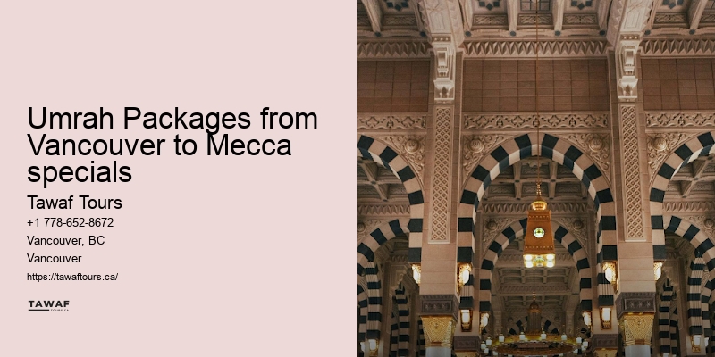 Vancouver to Mecca Umrah vacation packages