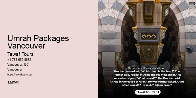 Best Umrah Agents Vancouver