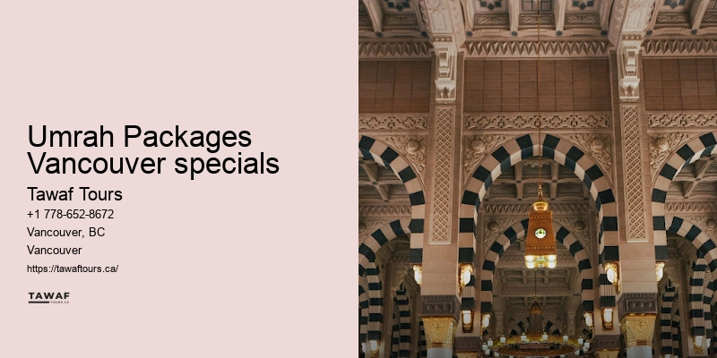 Vancouver Umrah Travel Deals