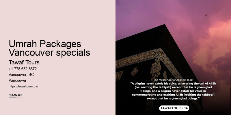 Umrah Packages with 4-star Hotels Vancouver