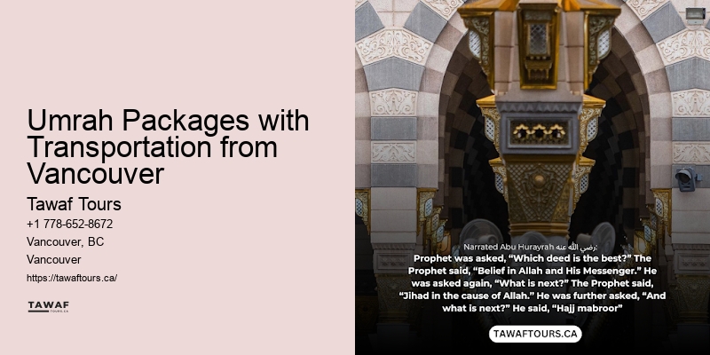 Best Umrah Agents in Vancouver