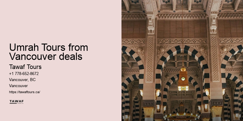 Umrah travel deals Vancouver to Mecca