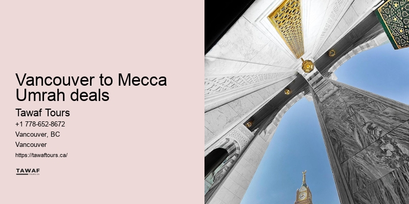Vancouver Umrah Pilgrimage Tour Packages