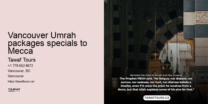 Umrah Packages Starting in Vancouver