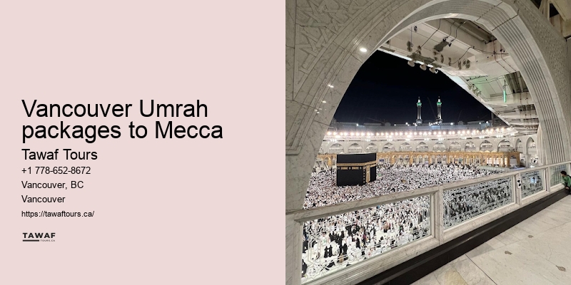 Umrah Packages from Vancouver with Airfare