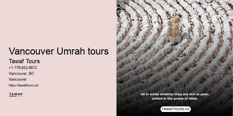 Vancouver Umrah travel specials