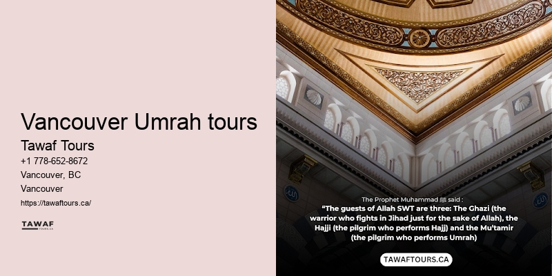 Umrah deals Vancouver