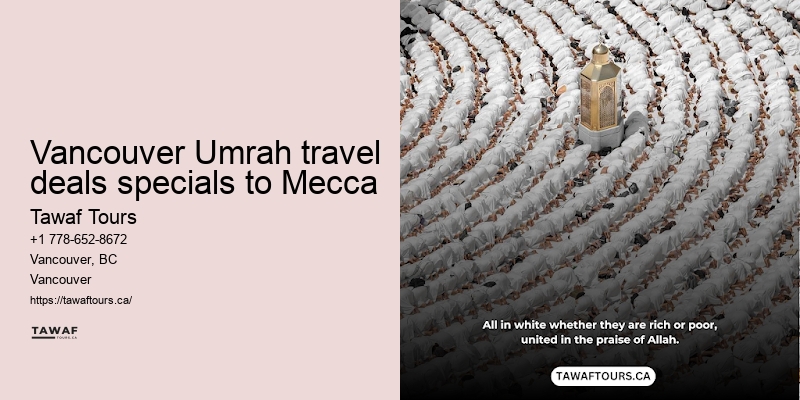 Vancouver Umrah holiday tour packages