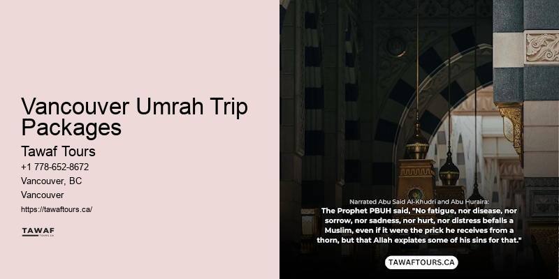 Umrah travel deals from Vancouver