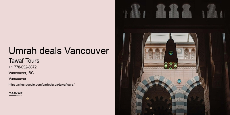 Vancouver to Mecca Umrah deals