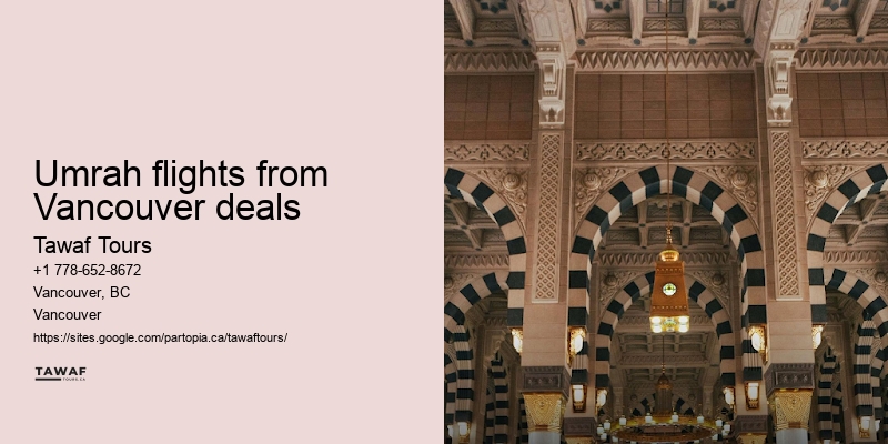 Umrah Packages Vancouver Last Minute Deals