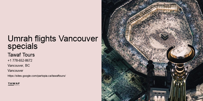 Vancouver Umrah travel offers