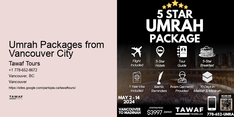 Umrah Packages Vancouver Early Bird