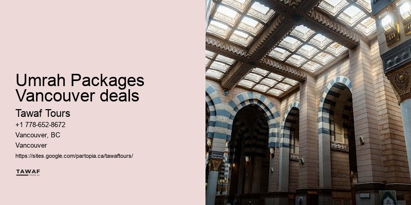 Vancouver Umrah travel packages deals