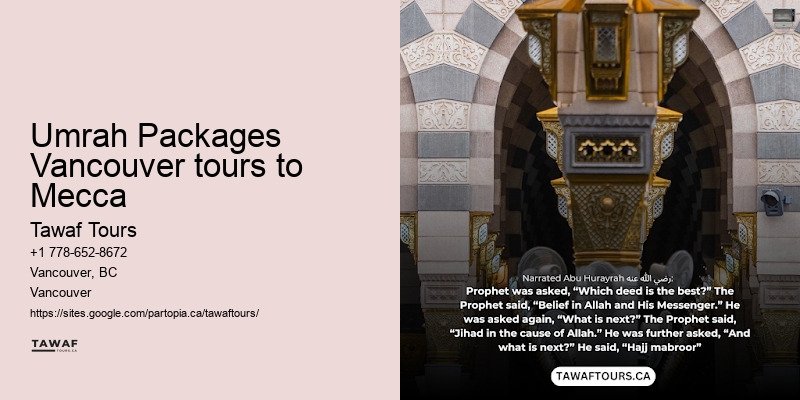 Umrah Packages Including Wildlife Tours Vancouver