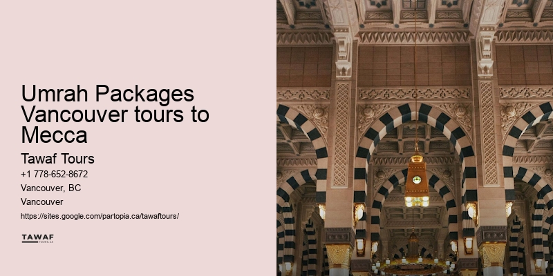 Umrah Packages Vancouver specials