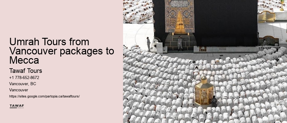 Umrah travel deals Vancouver