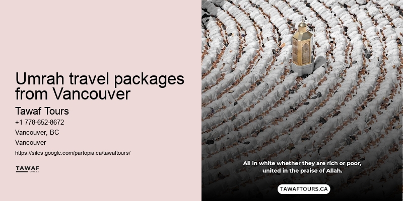 Best Umrah Packages from Vancouver