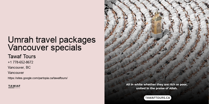 Umrah travel insurance Vancouver options