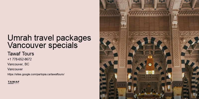 Affordable Umrah travel packages from Vancouver