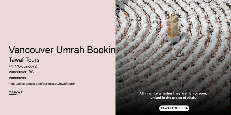 Vancouver to Umrah Flight Deals