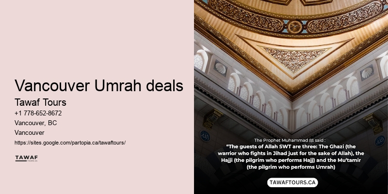 Vancouver Umrah Adventure Tour Packages