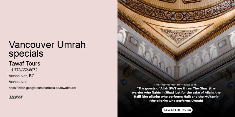 Vancouver Umrah Wildlife Tour Packages