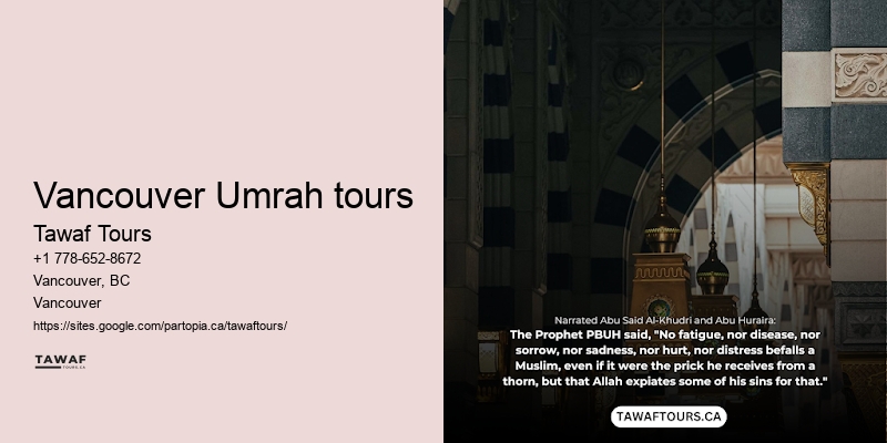 Vancouver Umrah tour packages