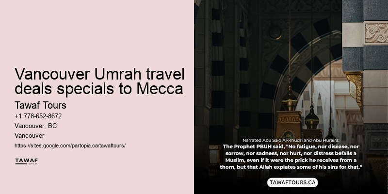 Vancouver Umrah holiday tour packages