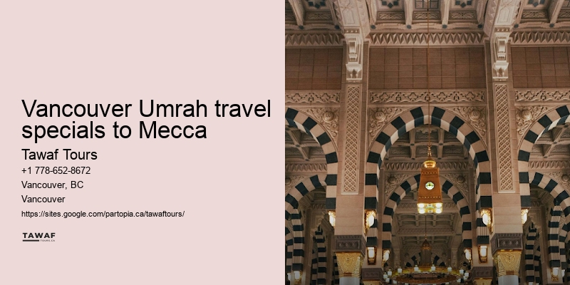 Umrah Packages with Transportation Vancouver