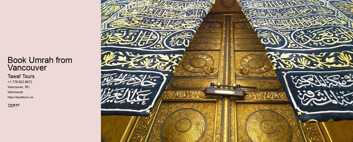 Book Umrah from Vancouver