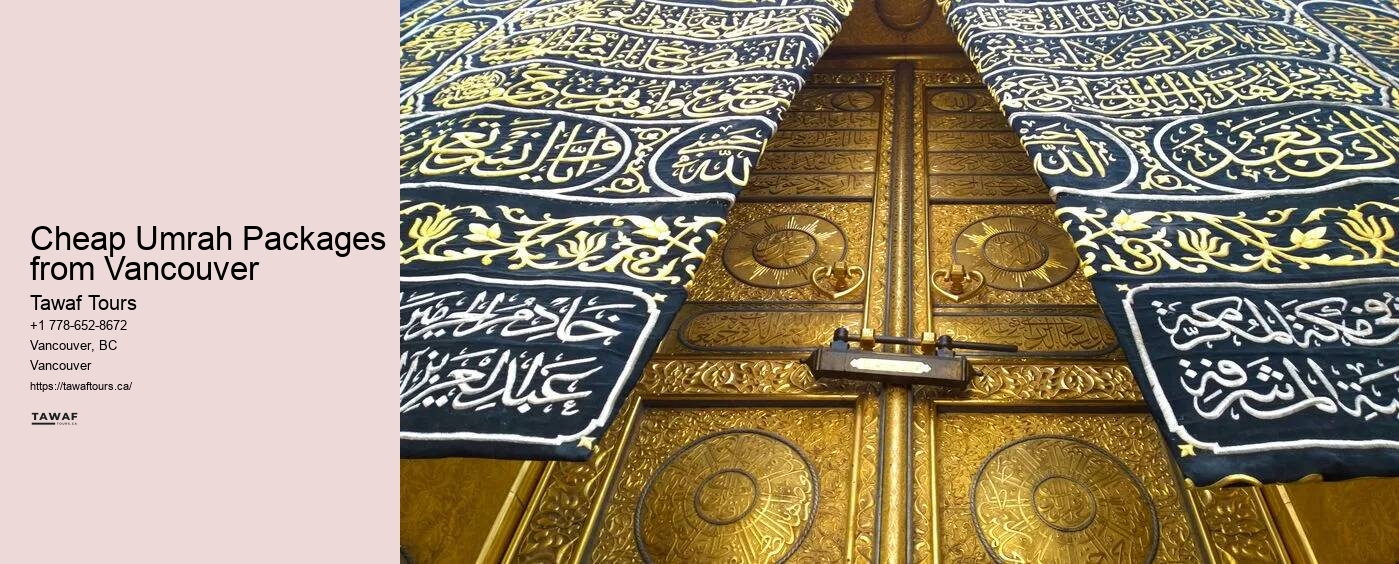 Cheap Umrah Packages from Vancouver