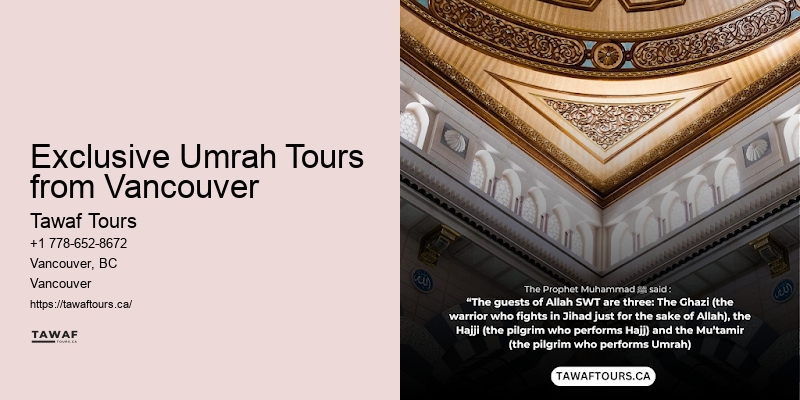 Umrah Packages Vancouver Offers
