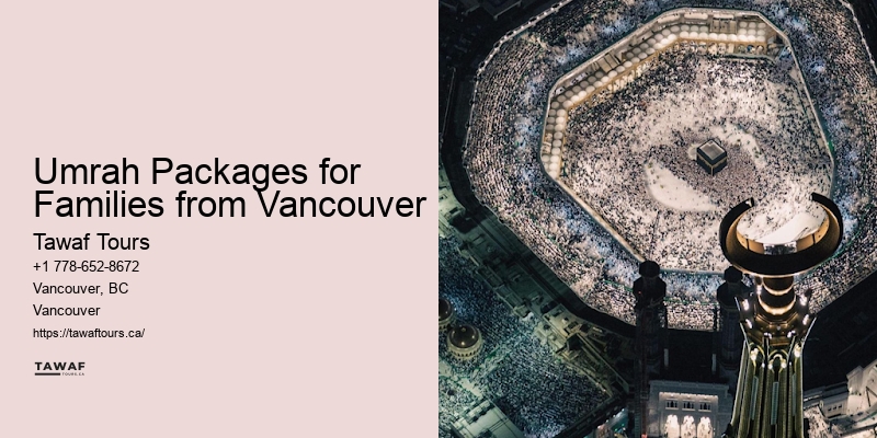 Umrah Packages Vancouver for Infants and Toddlers