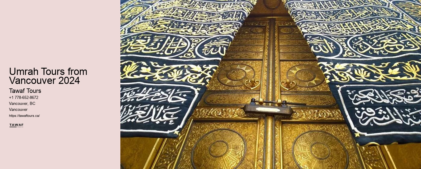 Umrah Tours from Vancouver 2024