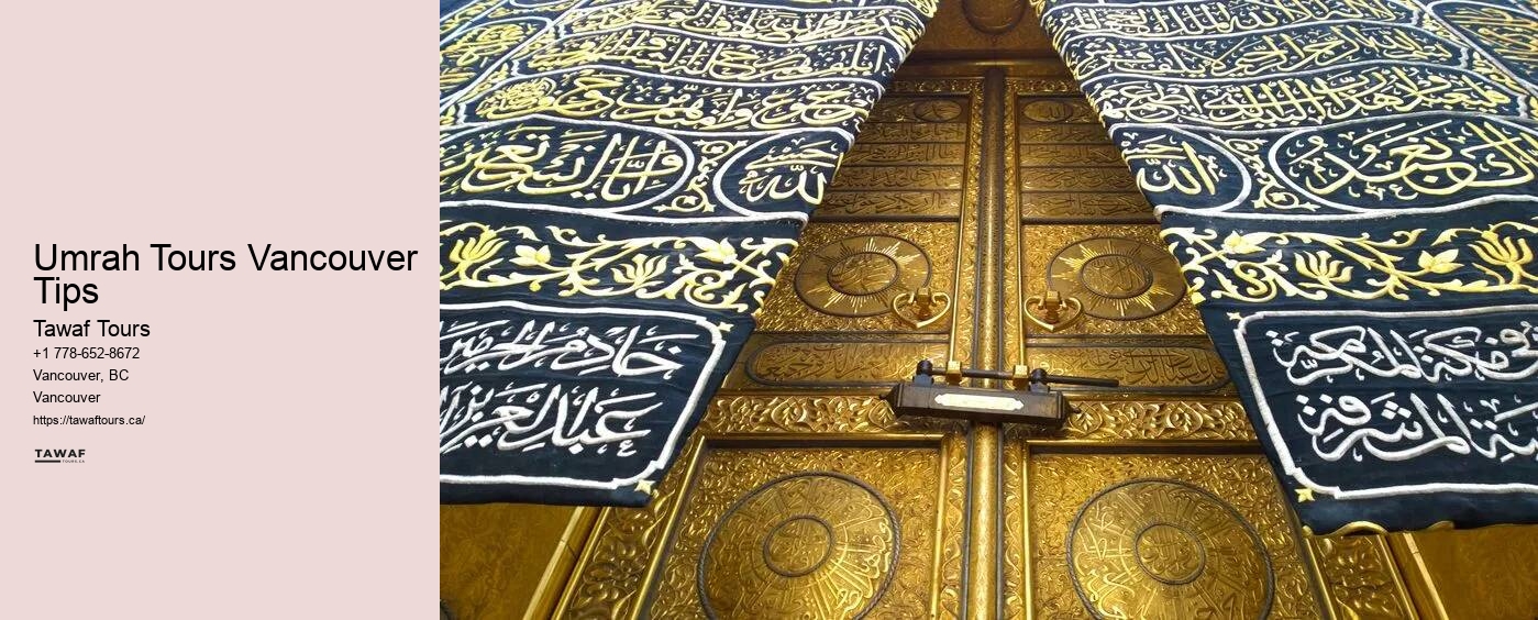 Umrah Tours Vancouver Tips
