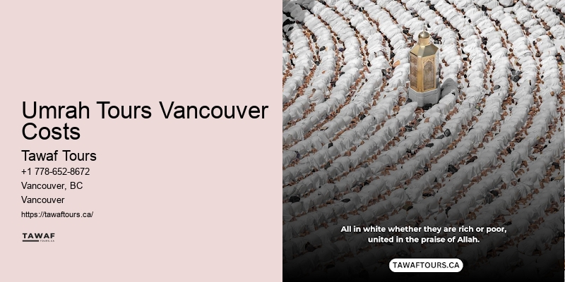 Vancouver to Umrah Packages