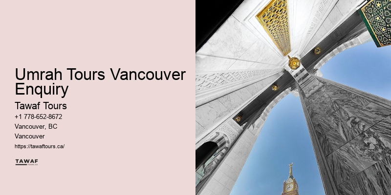 Vancouver Umrah Trip Premium Packages