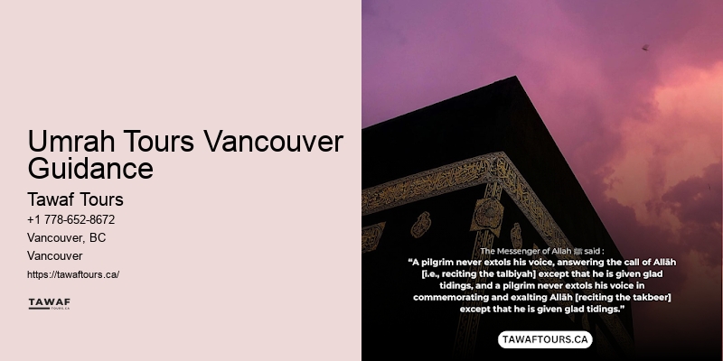 Umrah travel agency Vancouver