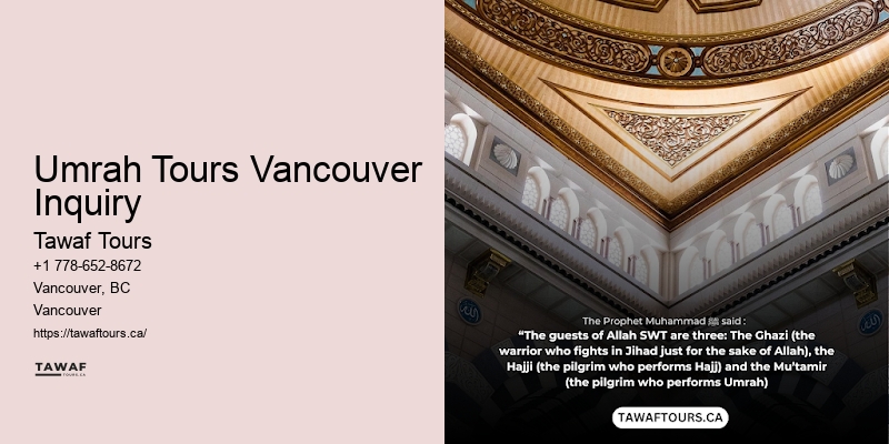 Umrah Tours Vancouver Testimonials