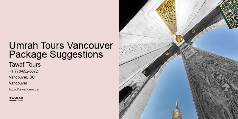 Umrah Packages for Families from Vancouver