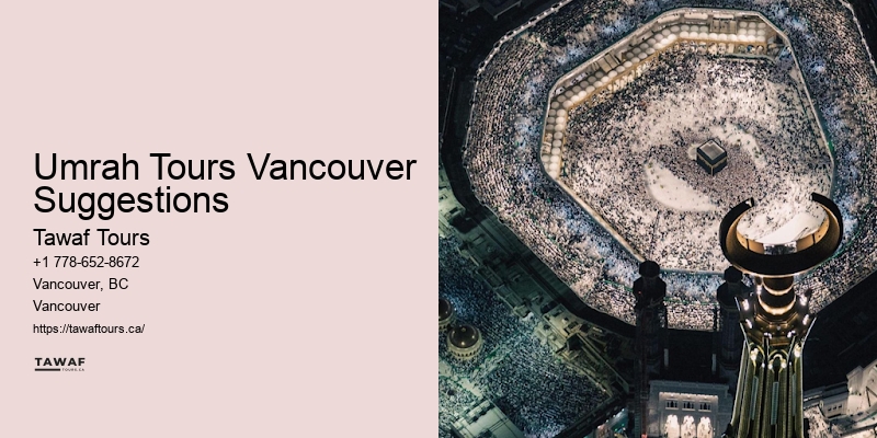 Reliable Umrah Transportation Services for Vancouver Residents