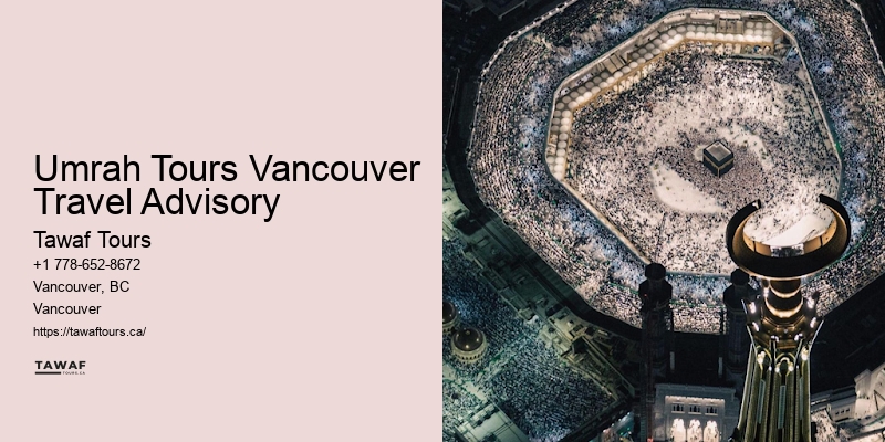 Umrah Tours Vancouver Customization