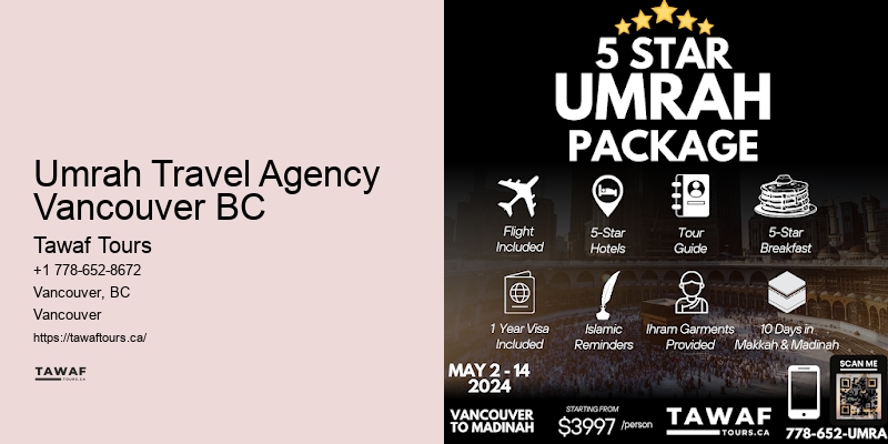 Vancouver Umrah Travel Tips