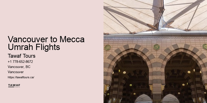 Affordable Umrah Flights from Vancouver