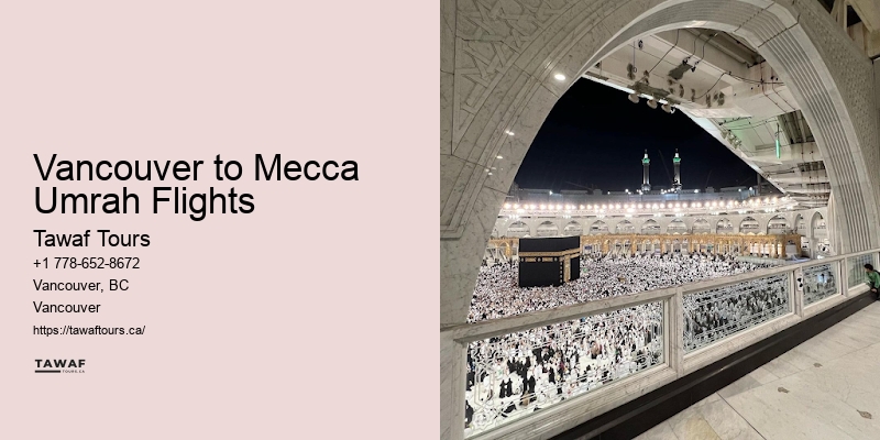 Vancouver Departure Umrah Packages